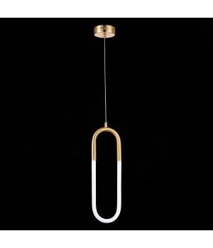 SL1579.303.01 Подвес ST-Luce Латунь/Латунь, Белый LED 1*14W 3000K MOFISTO-foto5