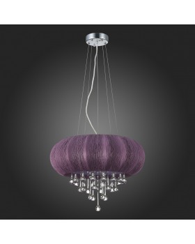 SL350.093.05 Люстра подвесная ST-Luce Хром/Фиолетовый E14 5*40W PREFERITA-foto4