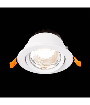 ST211.538.10.24 Св-к встр. Белый LED 1*10W 3000K 750Lm Ra80 24° IP20 D109xH65 220-240V MIRO-foto9