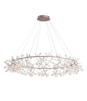 SL379.203.324 Люстра подвесная ST-Luce Медный/Белый LED 324*0,5W 3500K (из 2-х коробок) RAFINA-foto2