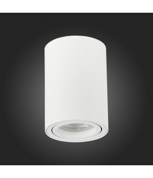 ST108.507.01 Светильник потолочный Мат. белый GU10 1*50W D70xH100 220V Без ламп TORUS-foto6