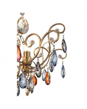 SL421.303.08 Люстра подвесная ST-Luce Бронза/Мульти E14 8*40W VIANETA-foto2