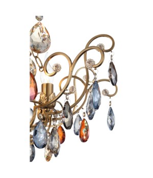 SL421.303.08 Люстра подвесная ST-Luce Бронза/Мульти E14 8*40W VIANETA-foto2