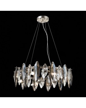 SL1227.103.08 Люстра подвесная ST-Luce Никель/Прозрачный E14 8*40W ANCONA-foto4