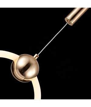 SL1578.203.01 Подвес ST-Luce Золотистый/Золотистый, Белый LED 1*15W 3000K GIERA-foto6