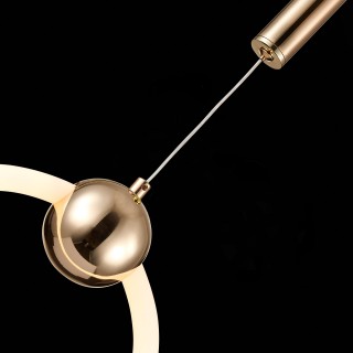 SL1578.203.01 Подвес ST-Luce Золотистый/Золотистый, Белый LED 1*15W 3000K GIERA-foto6