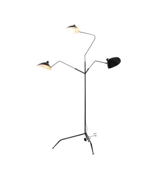 SL305.405.03 Торшер ST-Luce Черный/Черный, Белый E27 3*60W SPRUZZO-foto2