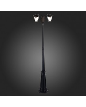 SL081.405.02 Светильник уличный наземный ST-Luce Черный/Черный, Прозрачный E27 2*40W SIVINO-foto4