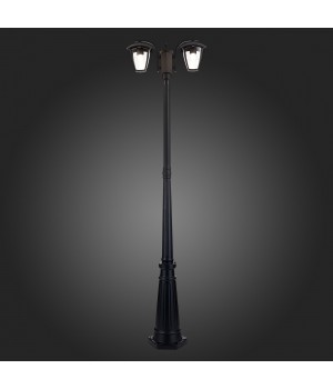 SL081.405.02 Светильник уличный наземный ST-Luce Черный/Черный, Прозрачный E27 2*40W SIVINO-foto4