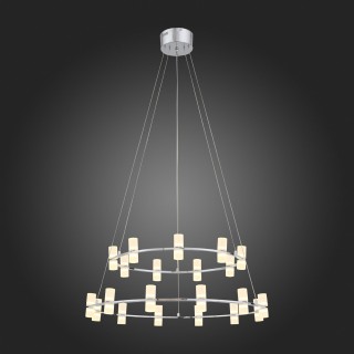 SL799.103.21 Люстра подвесная ST-Luce Хром/Белый LED 21*4W 3200K CILINDRO-foto5