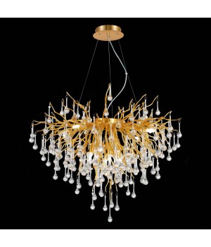 SL1651.203.09 Люстра подвесная ST-Luce Золотистый/Золотистый G9 9*5W Anzio-foto4