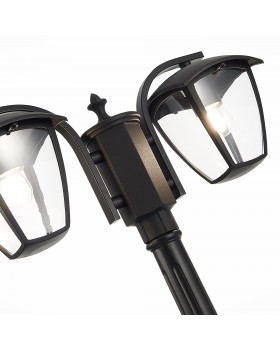 SL081.405.02 Светильник уличный наземный ST-Luce Черный/Черный, Прозрачный E27 2*40W SIVINO-foto13
