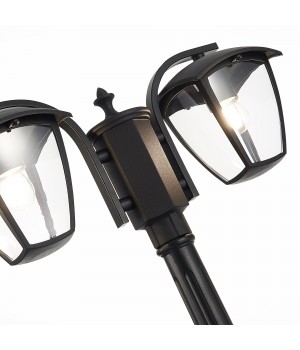 SL081.405.02 Светильник уличный наземный ST-Luce Черный/Черный, Прозрачный E27 2*40W SIVINO-foto13