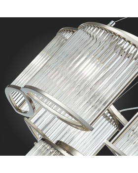 SL1627.103.11 Люстра подвесная ST-Luce Хром/Прозрачный E14 11*40W Velletri-foto12