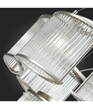 SL1627.103.11 Люстра подвесная ST-Luce Хром/Прозрачный E14 11*40W Velletri-foto12