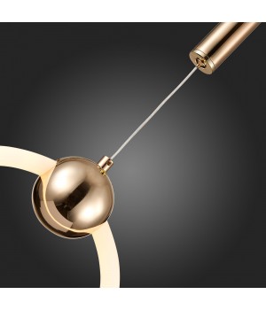 SL1578.203.01 Подвес ST-Luce Золотистый/Золотистый, Белый LED 1*15W 3000K GIERA-foto9