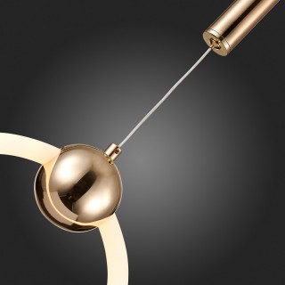 SL1578.203.01 Подвес ST-Luce Золотистый/Золотистый, Белый LED 1*15W 3000K GIERA-foto9