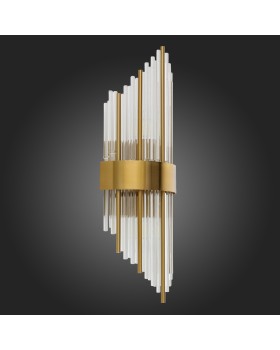 SL1158.301.02 Светильник настенный ST-Luce Латунь/Латунь, Прозрачный E14 2*60W NITIDO-foto4