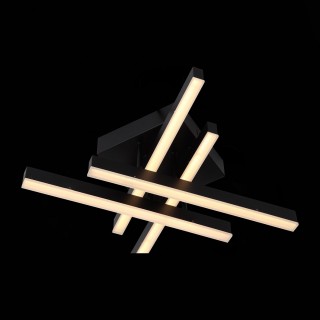 SL933.402.04 Люстра потолочная ST-Luce Черный/Черный, Белый LED 1*22W 3000K/4000K/6000K SAMENTO-foto6