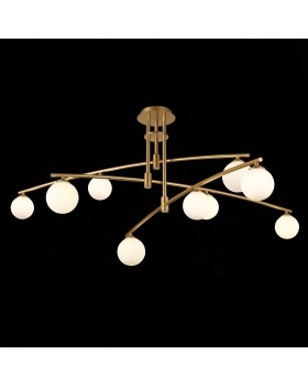 SL1208.302.09 Светильник потолочный ST-Luce Золотистый/Белый G9 9*5W SEMBRARE-foto3