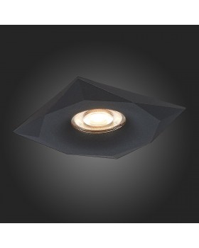 ST203.408.01 Св-к встр. Мат. черный GU10 1*50W L95xW95xH25 220V Без ламп OVASIS-foto9