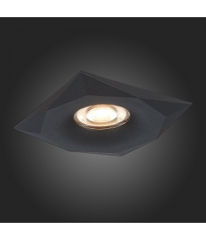 ST203.408.01 Св-к встр. Мат. черный GU10 1*50W L95xW95xH25 220V Без ламп OVASIS-foto9