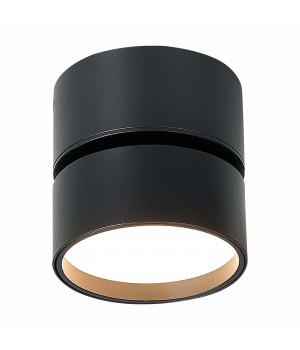 ST651.432.09 Светильник потолочный поворотный Черный LED 1*9W 3000K 720Lm Ra>90 120° IP20 D85xH87 170-240V ST651-foto2