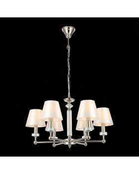 SL1755.153.06 Люстра подвесная ST-Luce Никель/Белый E14 6*40W VIORE-foto4