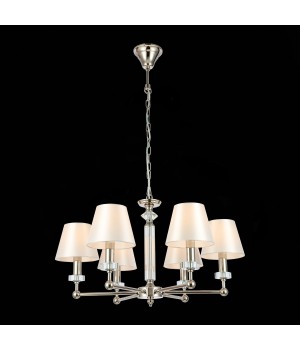 SL1755.153.06 Люстра подвесная ST-Luce Никель/Белый E14 6*40W VIORE-foto4