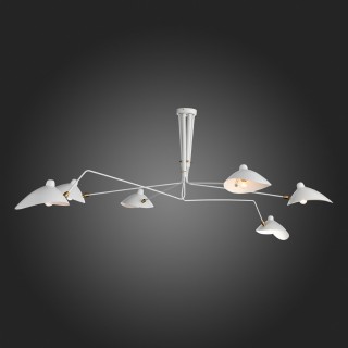 SL305.502.06 Люстра потолочная ST-Luce Белый/Белый E27 5*60W SPRUZZO-foto7