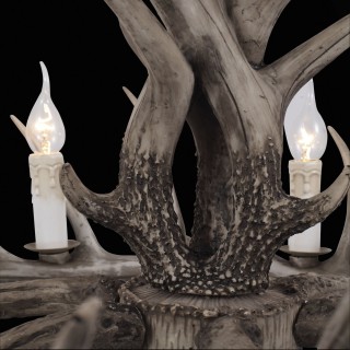 SL154.703.06 Люстра подвесная ST-Luce Серый E14 6*40W CORNA-foto5