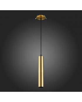 ST151.308.01 Встраиваемый подвес Золотистый GU10 1*50W IP20 D54xH290 220V Без ламп ST151-foto8