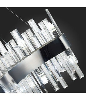 SL1160.113.12 Светильник подвесной ST-Luce Хром/Хром, Прозрачный G9 12*5W BAFO-foto4