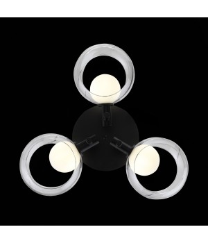 SL1483.402.03 Светильник потолочный ST-Luce Черный/Прозрачный, Белый G9 3*5W ELLETO-foto7