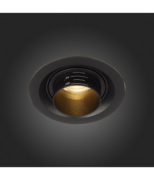 ST701.438.07 Св-к встр. Zoom Черный LED 1*7W 3000K 560Lm Ra 15°-60° IP20 D90xH65 170-240V ST701-foto7