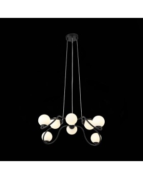 SL1502.403.08 Светильник подвесной ST-Luce Черный/Белый G9 8*5W LEGATEZZA-foto11