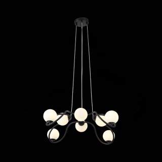 SL1502.403.08 Светильник подвесной ST-Luce Черный/Белый G9 8*5W LEGATEZZA-foto11