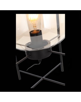 SL1050.505.01 Прикроватная лампа ST-Luce Черный/Коньячный E27 1*40W (из 2-х коробок) BURASCA-foto6