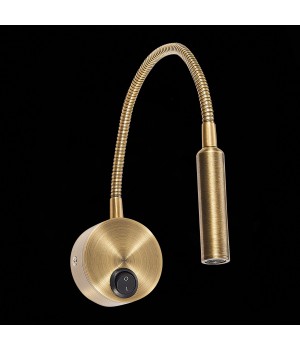 ST653.331.01 Светильник настенный ST-Luce Бронза/Бронза LED 1*3W 3000K BERSONE-foto4