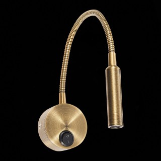 ST653.331.01 Светильник настенный ST-Luce Бронза/Бронза LED 1*3W 3000K BERSONE-foto4