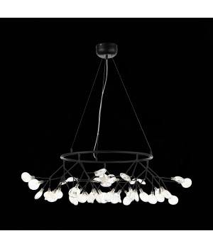 SL411.433.45 Люстра подвесная ST-Luce Черный/Прозрачный G4 45*1,5W RICCARDO-foto9