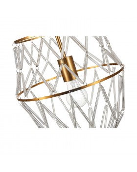 SL1016.213.01 Светильник подвесной ST-Luce Золотистый/Золотистый, Прозрачный E27 1*60W NARRIO-foto3