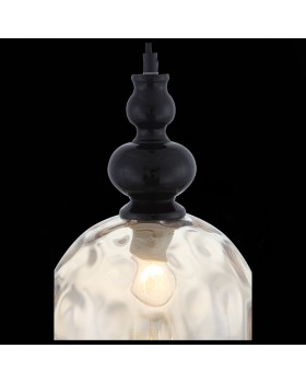 SL374.313.01 Подвес ST-Luce Черный/Янтарный E27 1*40W BACINETO-foto6