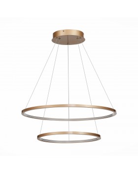 ST603.243.56 Светильник подвесной ST-Luce Золотистый/Белый LED 1*56W 4000K ST603 IN-foto2