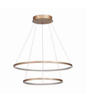 ST603.243.56 Светильник подвесной ST-Luce Золотистый/Белый LED 1*56W 4000K ST603 IN-foto2