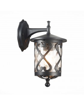 SL085.411.01 Светильник уличный настенный ST-Luce Черный/Черный, Прозрачный E27 1*60W LORNE-foto3