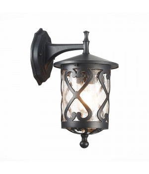 SL085.411.01 Светильник уличный настенный ST-Luce Черный/Черный, Прозрачный E27 1*60W LORNE-foto3