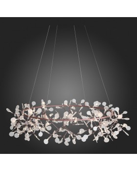 SL379.203.216 Люстра подвесная ST-Luce Медный/Белый LED 216*0,5W 3500K RAFINA-foto3