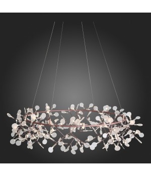 SL379.203.216 Люстра подвесная ST-Luce Медный/Белый LED 216*0,5W 3500K RAFINA-foto3