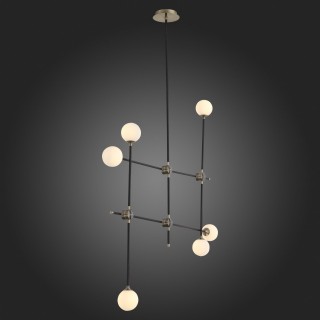 SL429.403.06 Светильник подвесной ST-Luce Черный, Золото/Белый G9 6*5W BASTONCINO-foto8